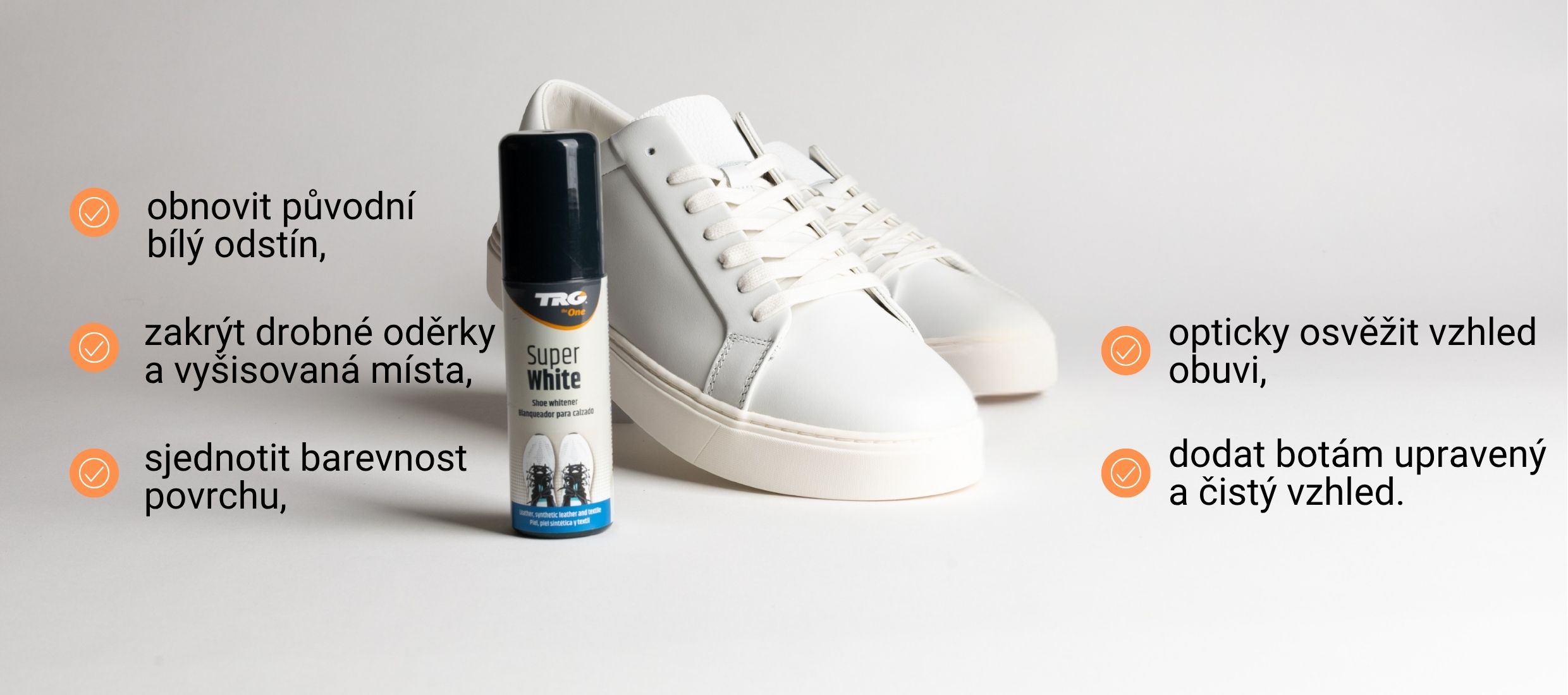 bělidlo na boty super white trg the one 